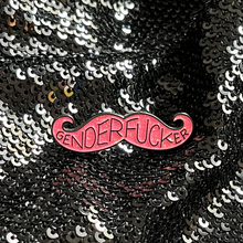 Load image into Gallery viewer, Snarky, unique enamel pins from Queen On The Scene.