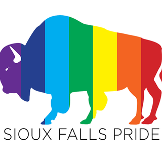 Sioux Falls Pride Logo for the LGBT nonprofit in Sioux Falls. 