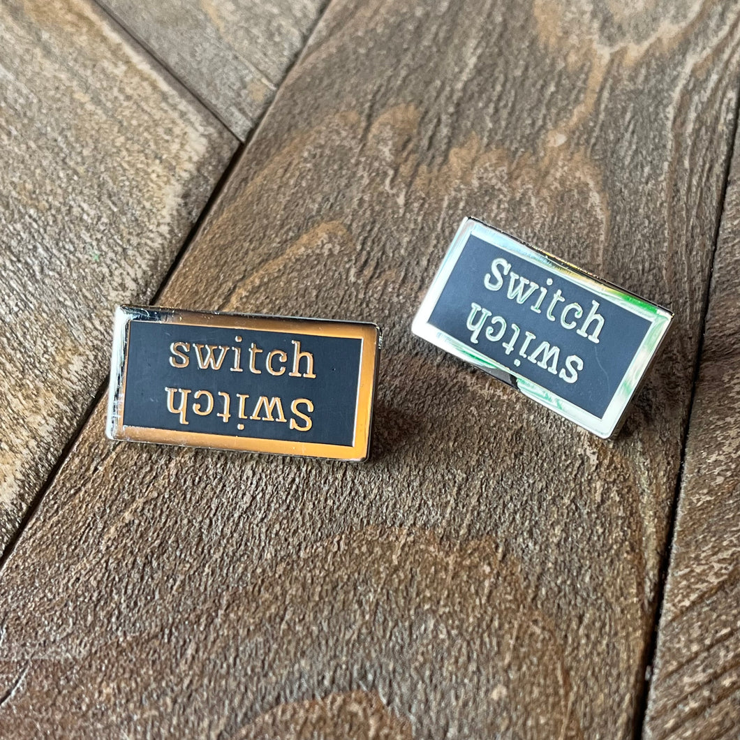 Switch/switch Kink Title Pin | Queen On The Scene